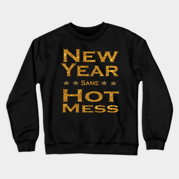 new year Crewneck Sweatshirt by awesomeshirts